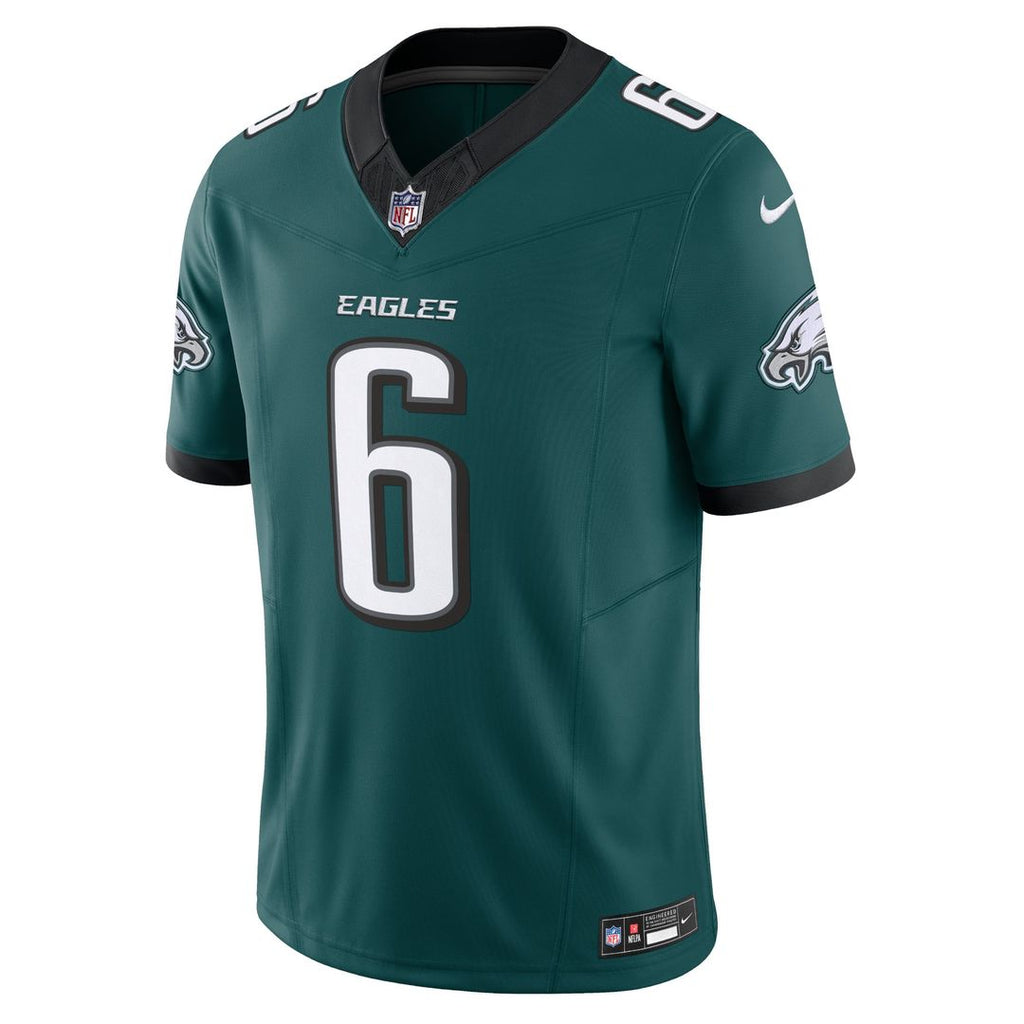 Men's Philadelphia Eagles DeVonta Smith Black Alternate Vapor F.U.S.E.