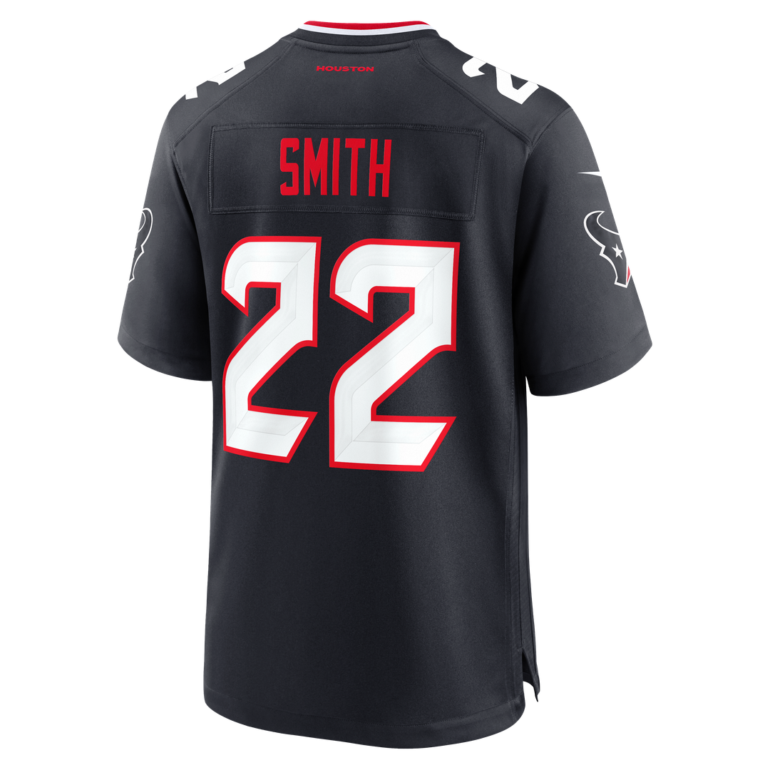 Men's Houston Texans Jaylin Smith Navy Team