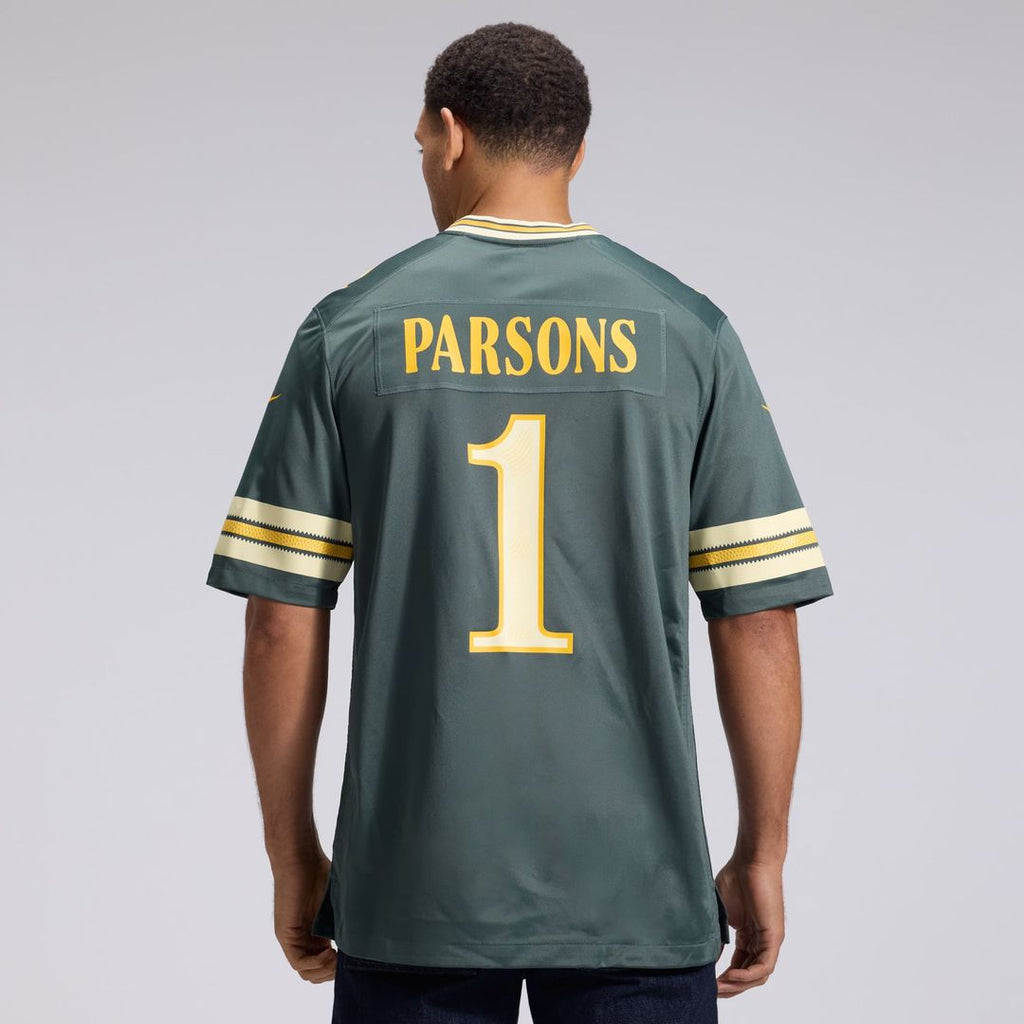 Men's Green Bay Packers Micah Parsons Green 2026 Rivalries Collection Jersey