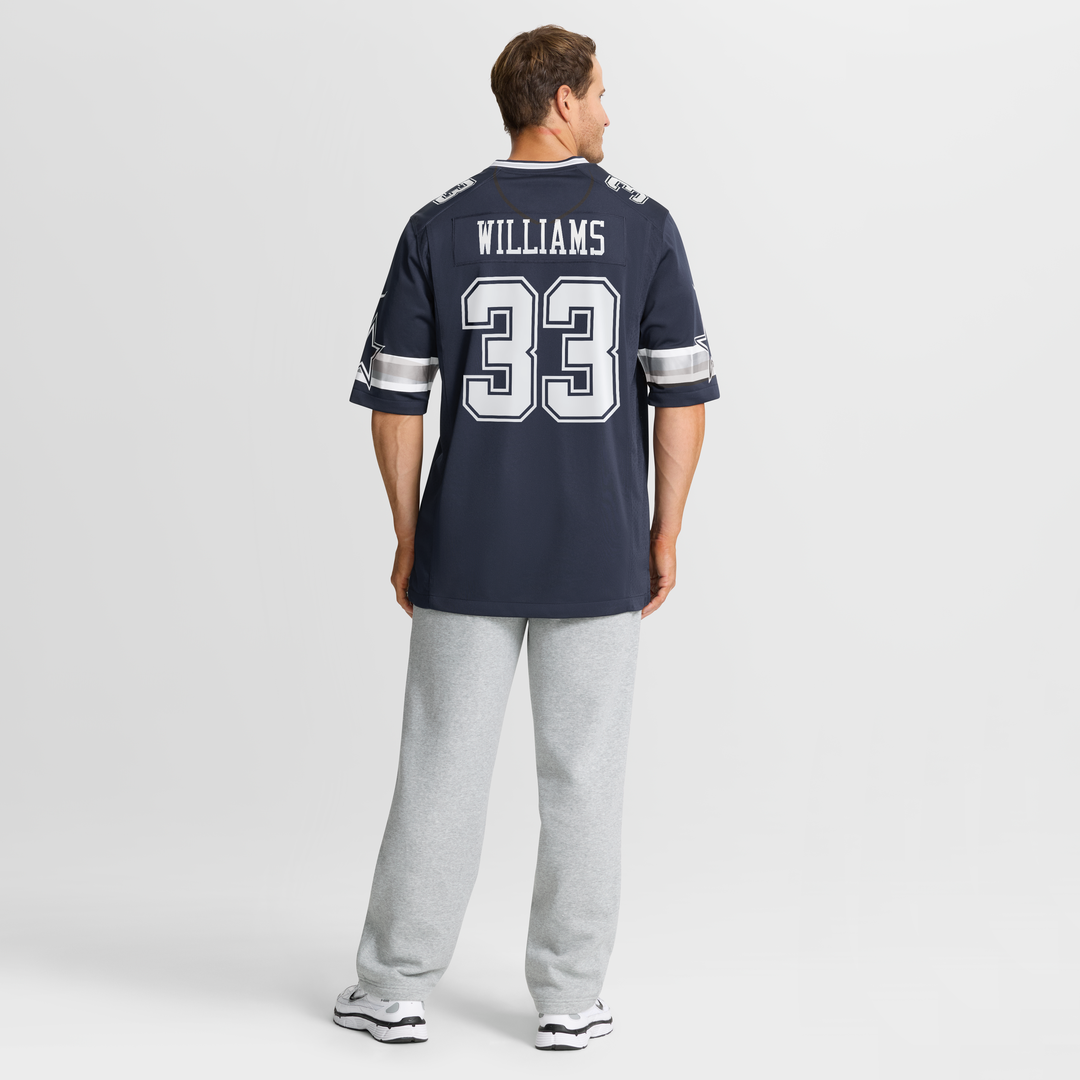 Men's Dallas Cowboys Javonte Williams White Alternate