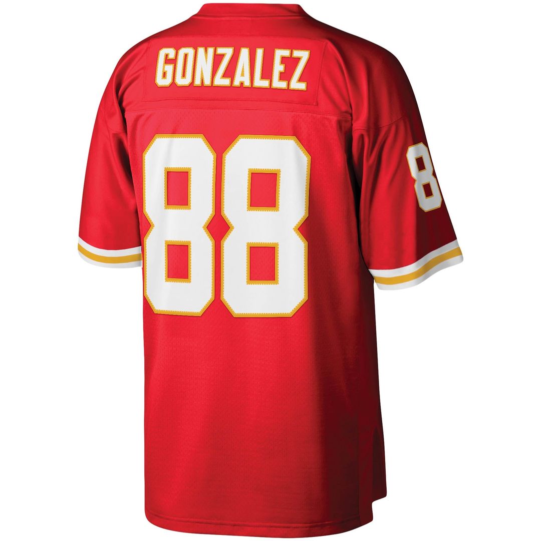 Men's Kansas City Chiefs Tony Gonzalez Red Legacy Replica Jersey