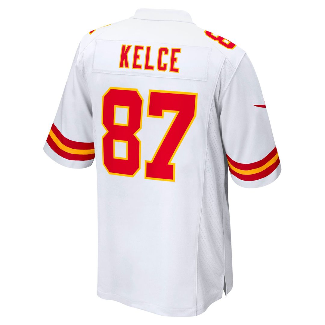 Men's Kansas City Chiefs Travis Kelce White Player