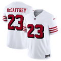Men's San Francisco 49ers Christian McCaffrey White Alternate Vapor F.U.S.E. Stitched