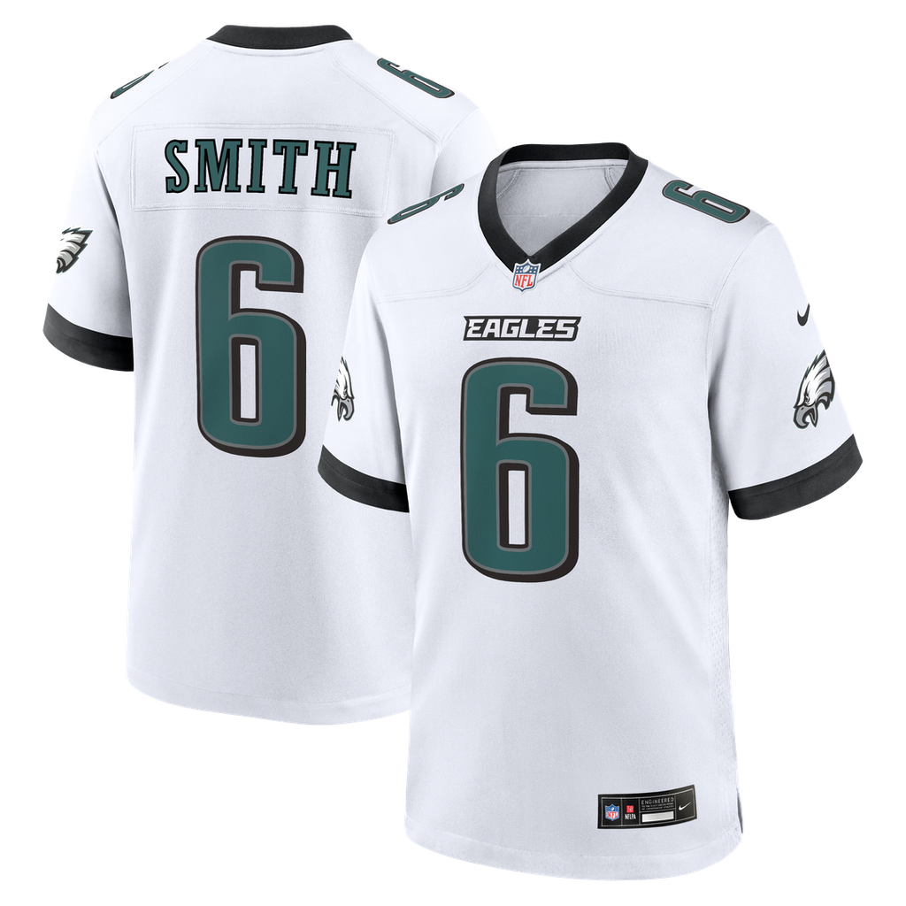 Men's Philadelphia Eagles DeVonta Smith Black Alternate