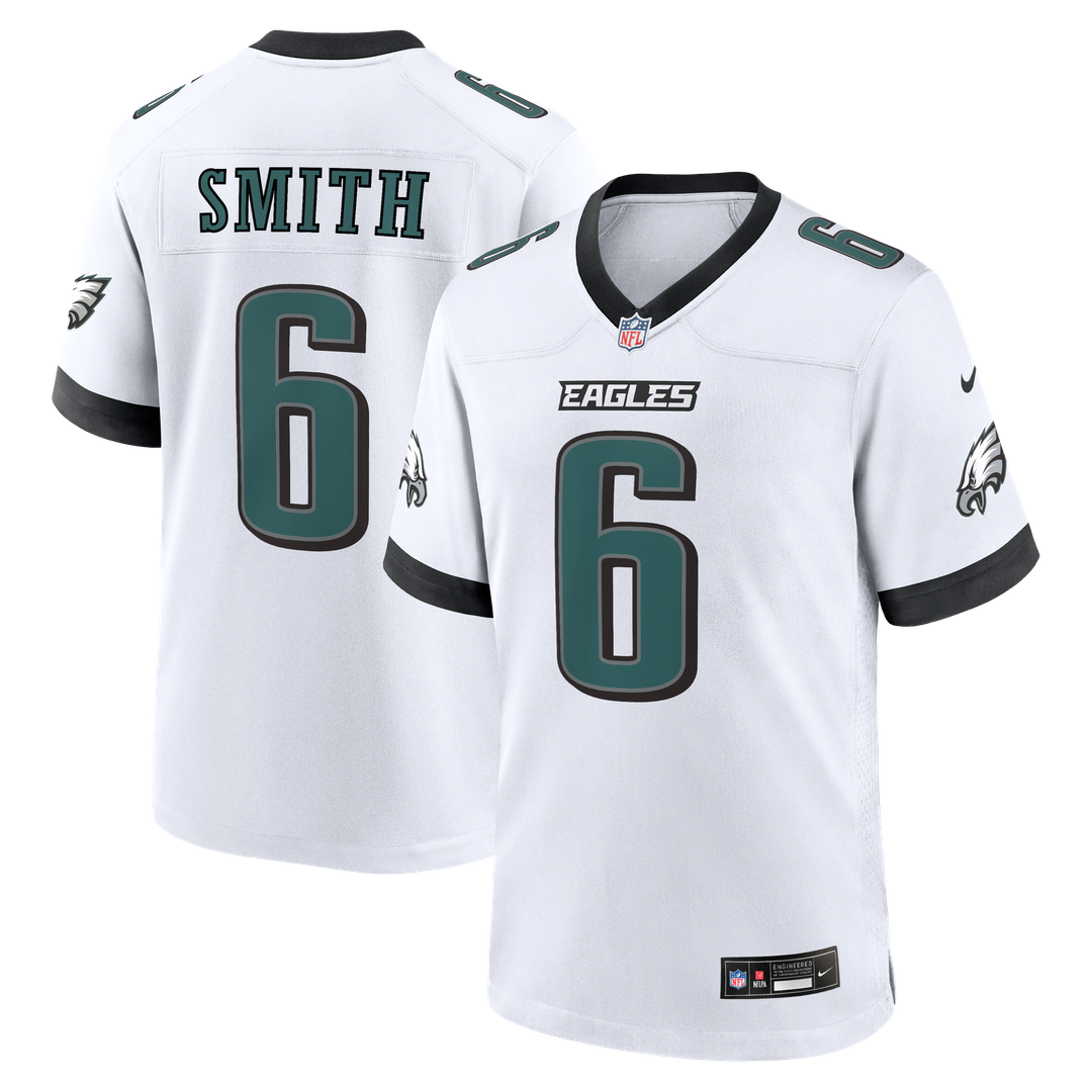 Men's Philadelphia Eagles DeVonta Smith Black Alternate