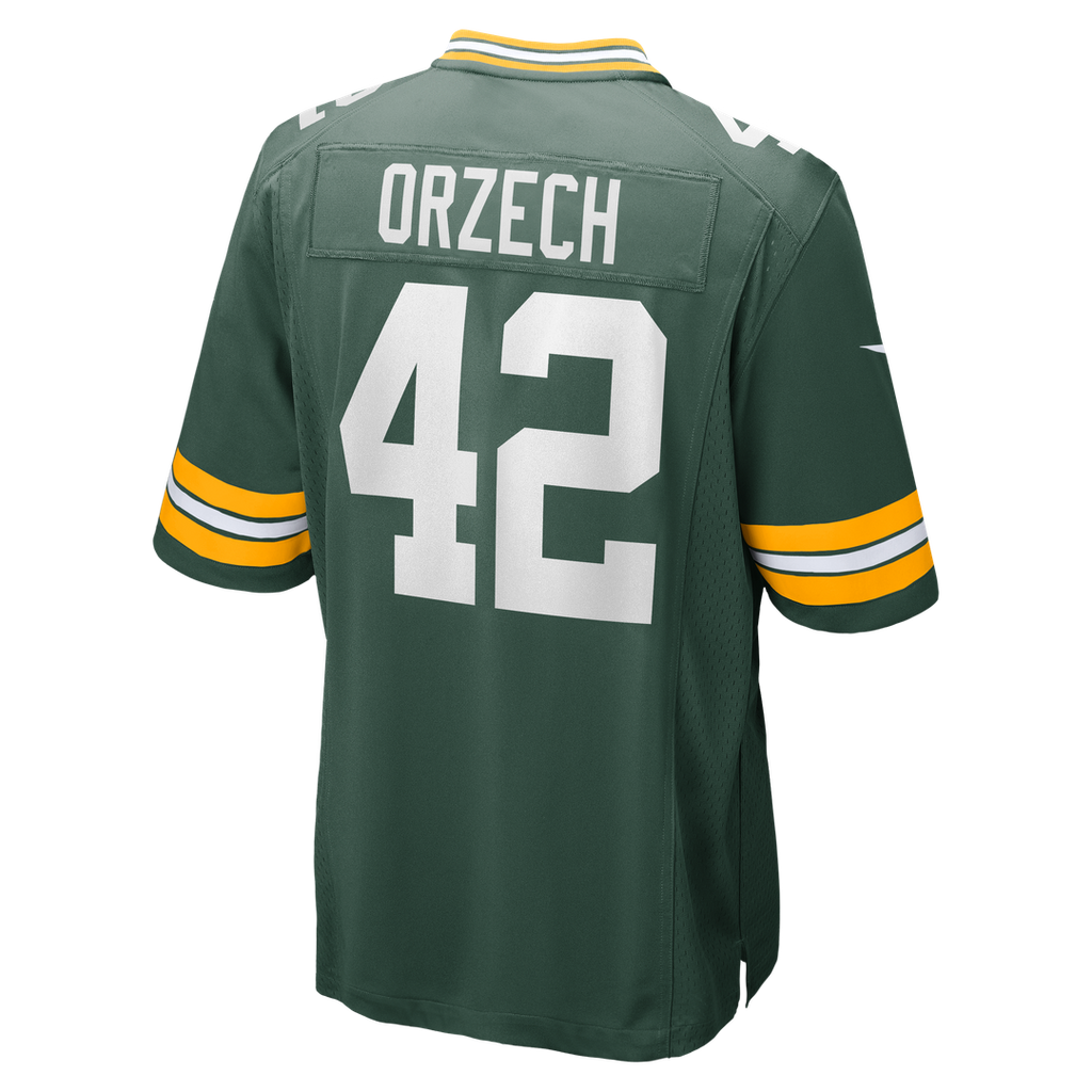 Men's Green Bay Packers Matt Orzech Green Jersey