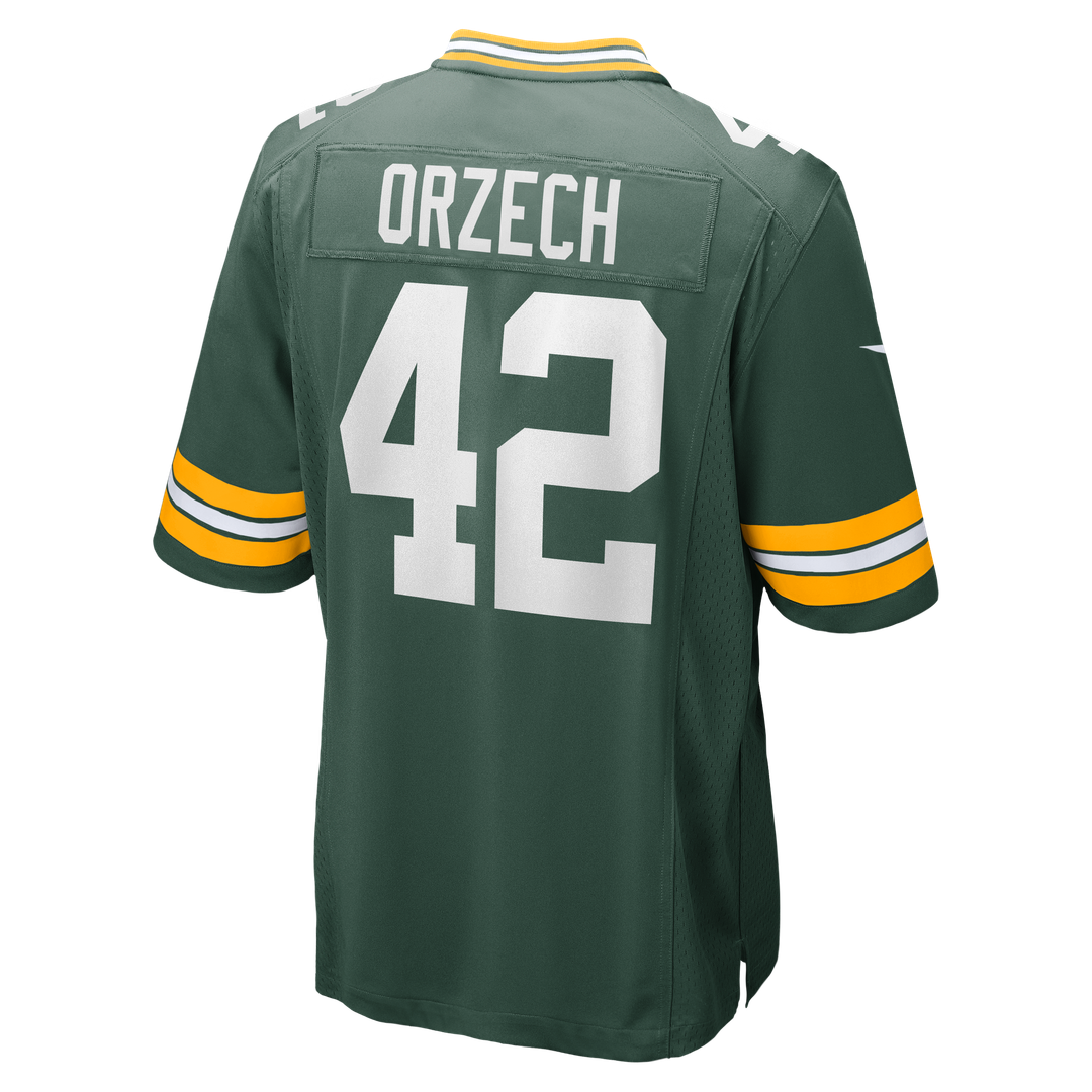 Men's Green Bay Packers Matt Orzech Green Jersey