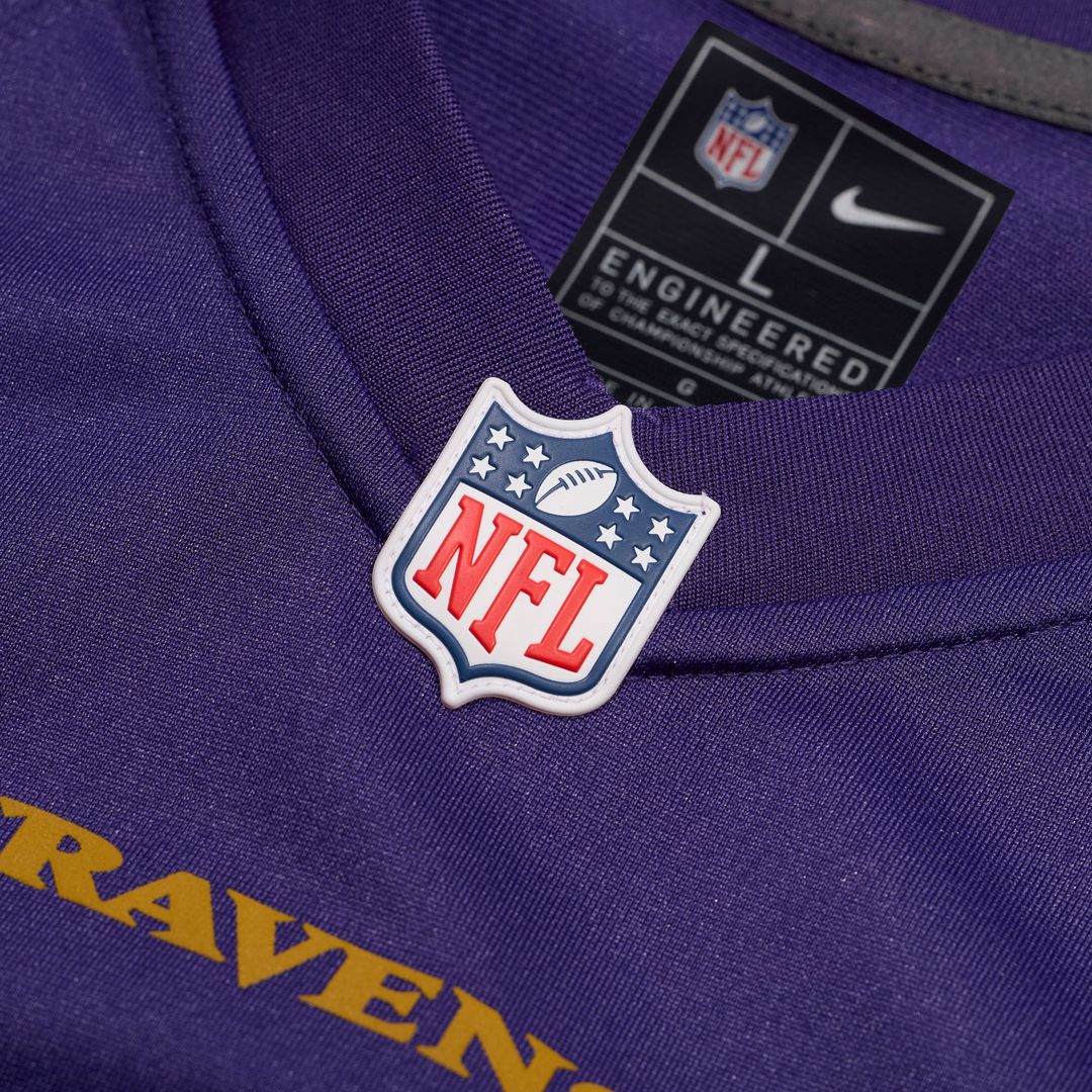 Men's Baltimore Ravens Lamar Jackson Black Alternate