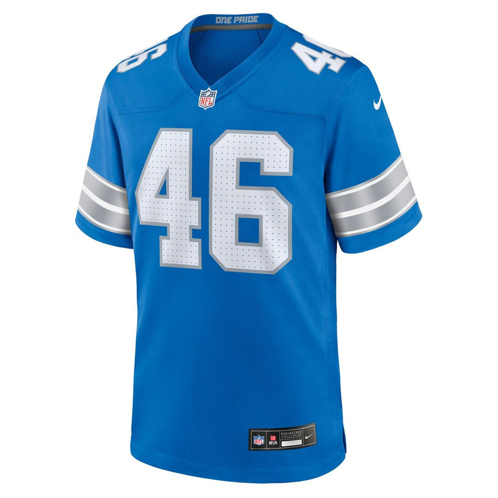 Men's Detroit Lions Jack Campbell White White