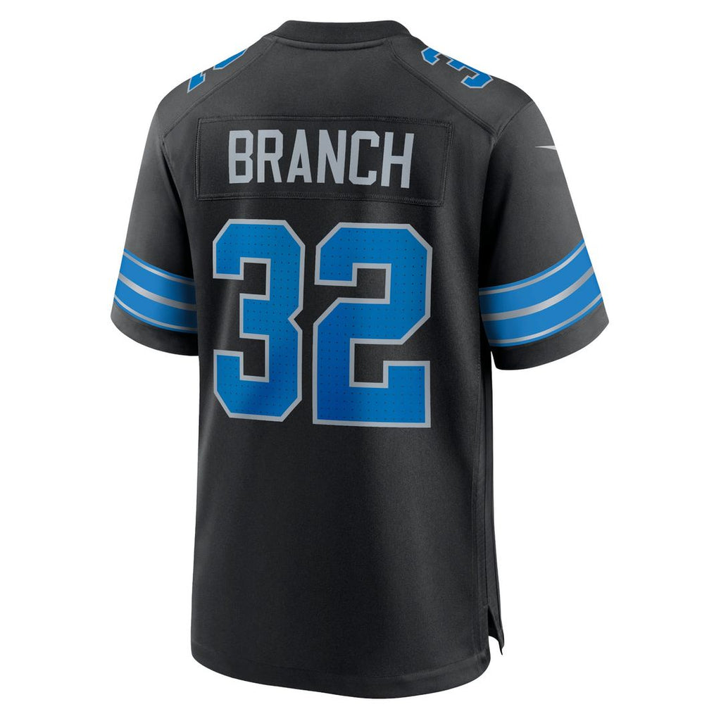 Men's Detroit Lions Brian Branch White White