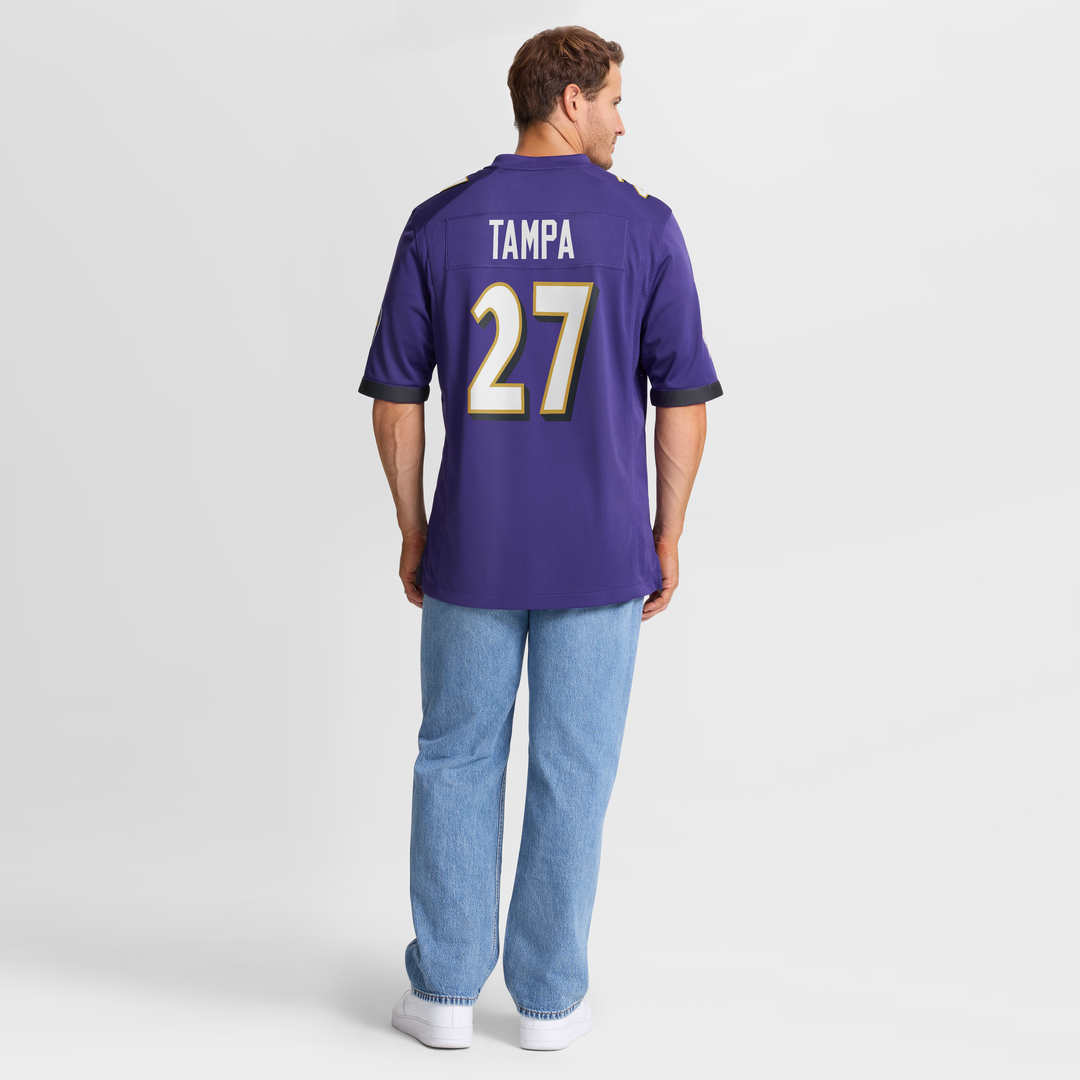 Men's Baltimore Ravens T.J. Tampa Purple Team