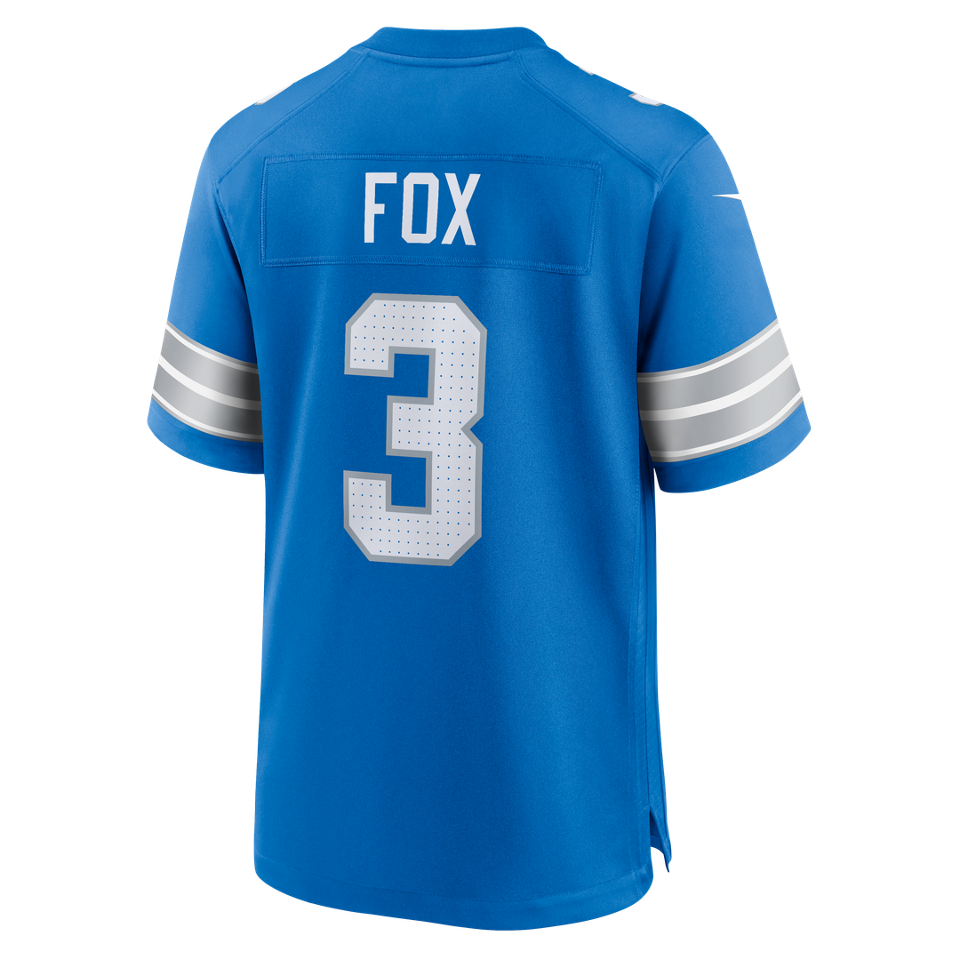 Men's Detroit Lions Jack Fox Blue Team
