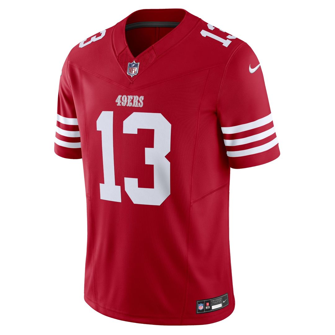 Men's San Francisco 49ers Brock Purdy Scarlet Vapor F.U.S.E.
