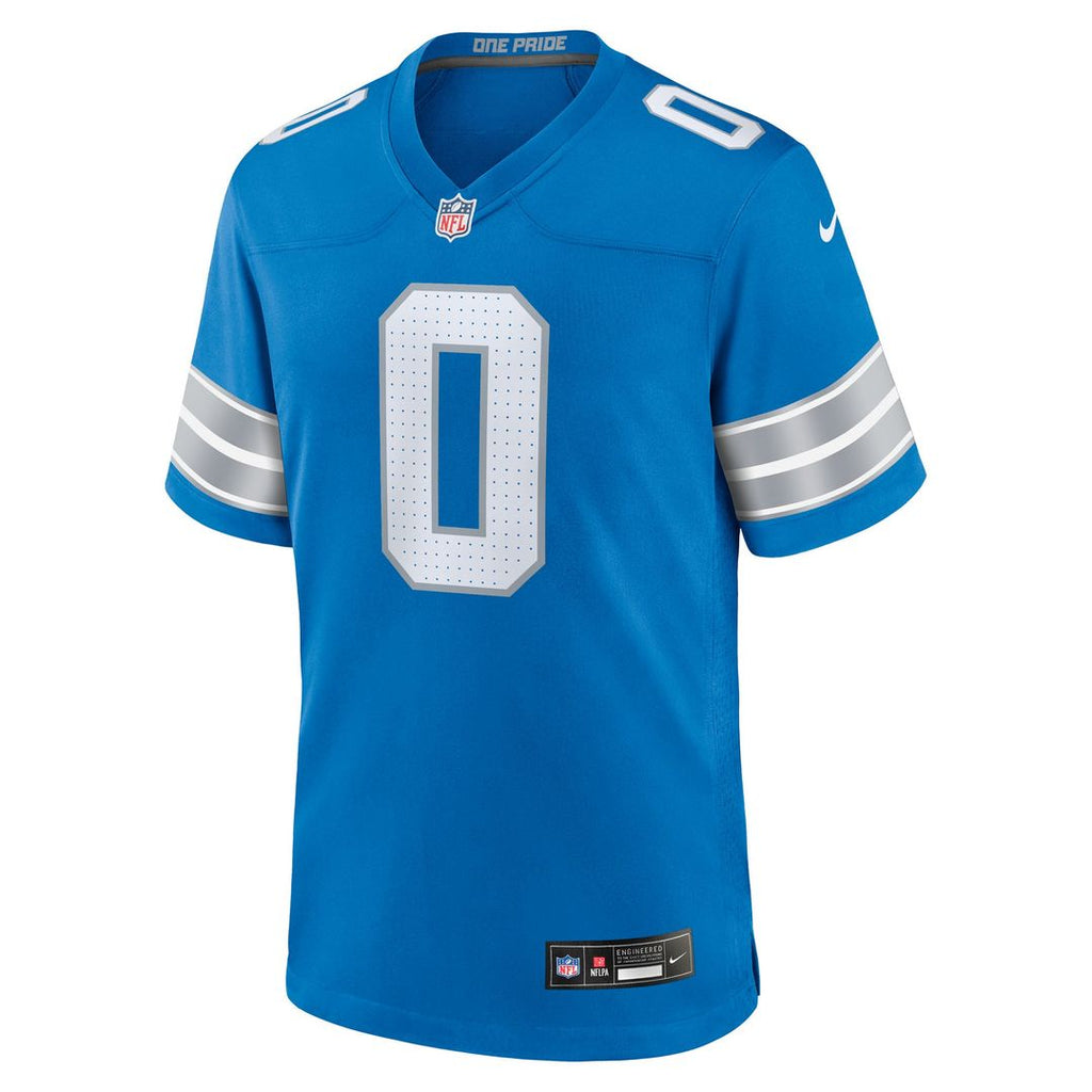 Men's Detroit Lions Jahmyr Gibbs Black 2nd Alternate Game Player Jersey
