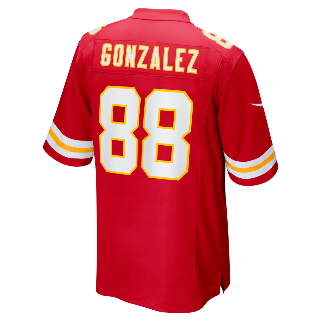 Men's Kansas City Chiefs Tony Gonzalez Red Game Retired Player Jersey