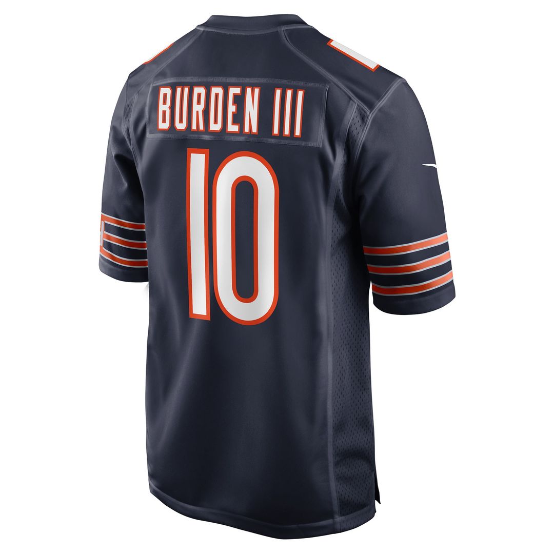 Men's Chicago Bears Luther Burden III Navy Team