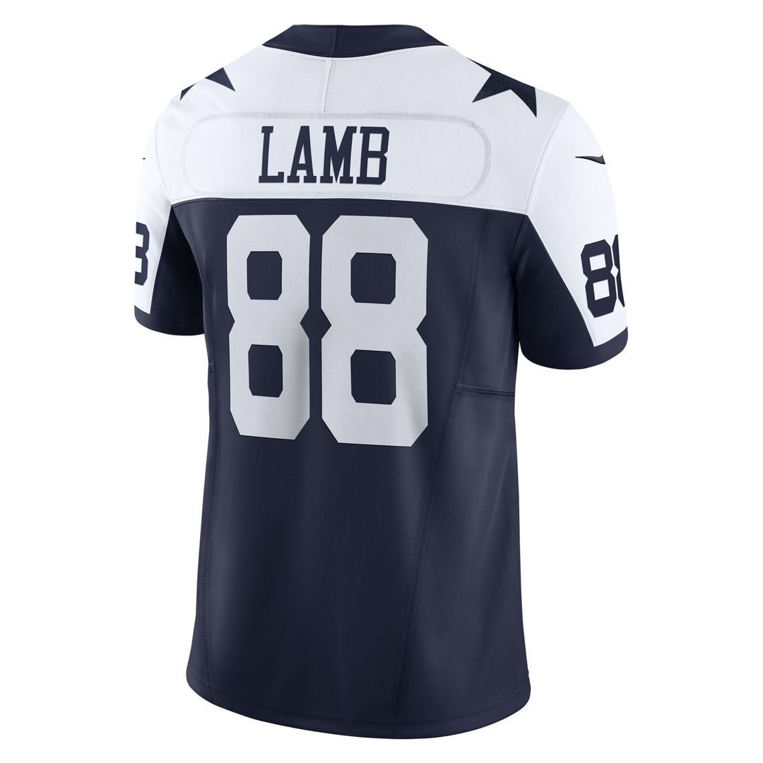 Men's Dallas Cowboys CeeDee Lamb Navy Vapor F.U.S.E.
