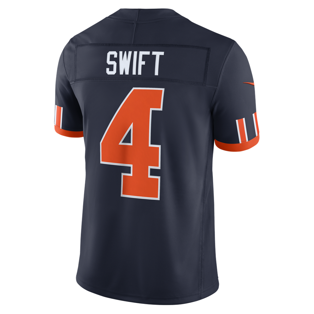 Men's Chicago Bears D'Andre Swift Navy 2026 Rivalries Collection Stitched
