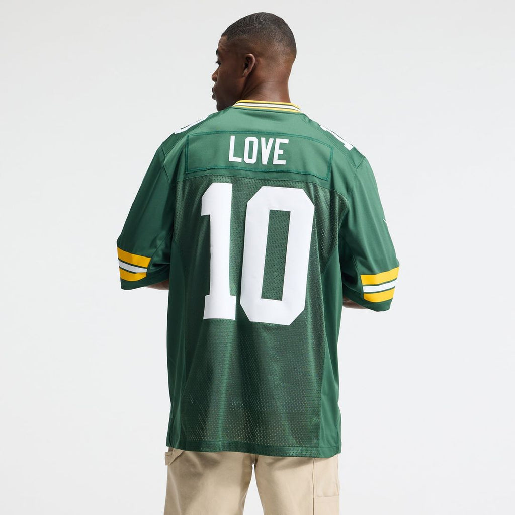 Men's Green Bay Packers Love Green Stitched Jersey