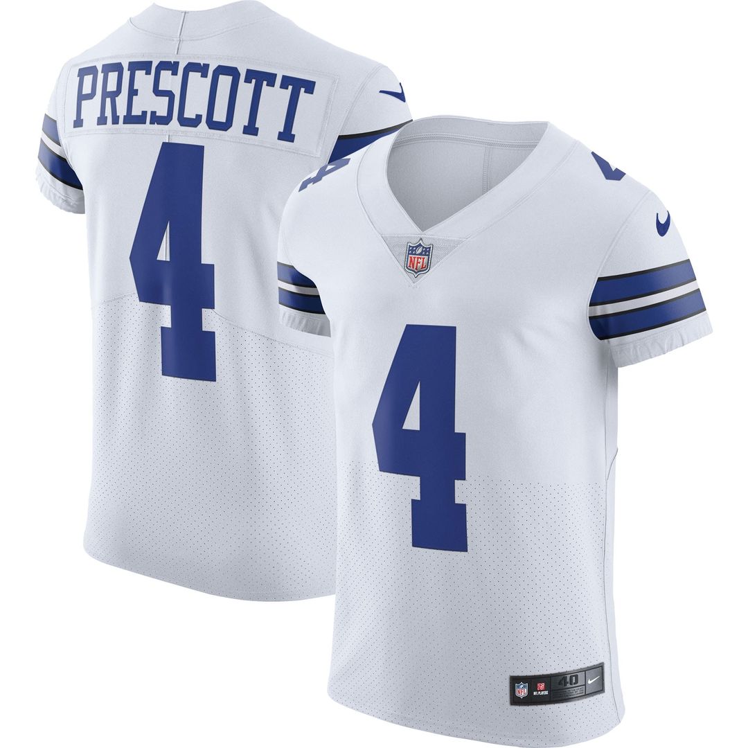Men's Dallas Cowboys Dak Prescott Navy Alternate Vapor Elite Player Jersey