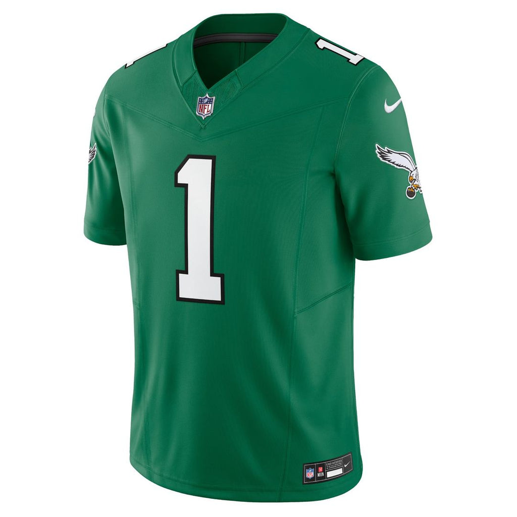 Men's Philadelphia Eagles Jalen Hurts White Vapor F.U.S.E.