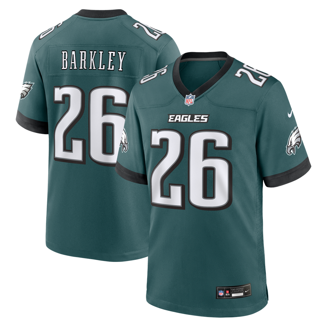 Men's Philadelphia Eagles Saquon Barkley White
