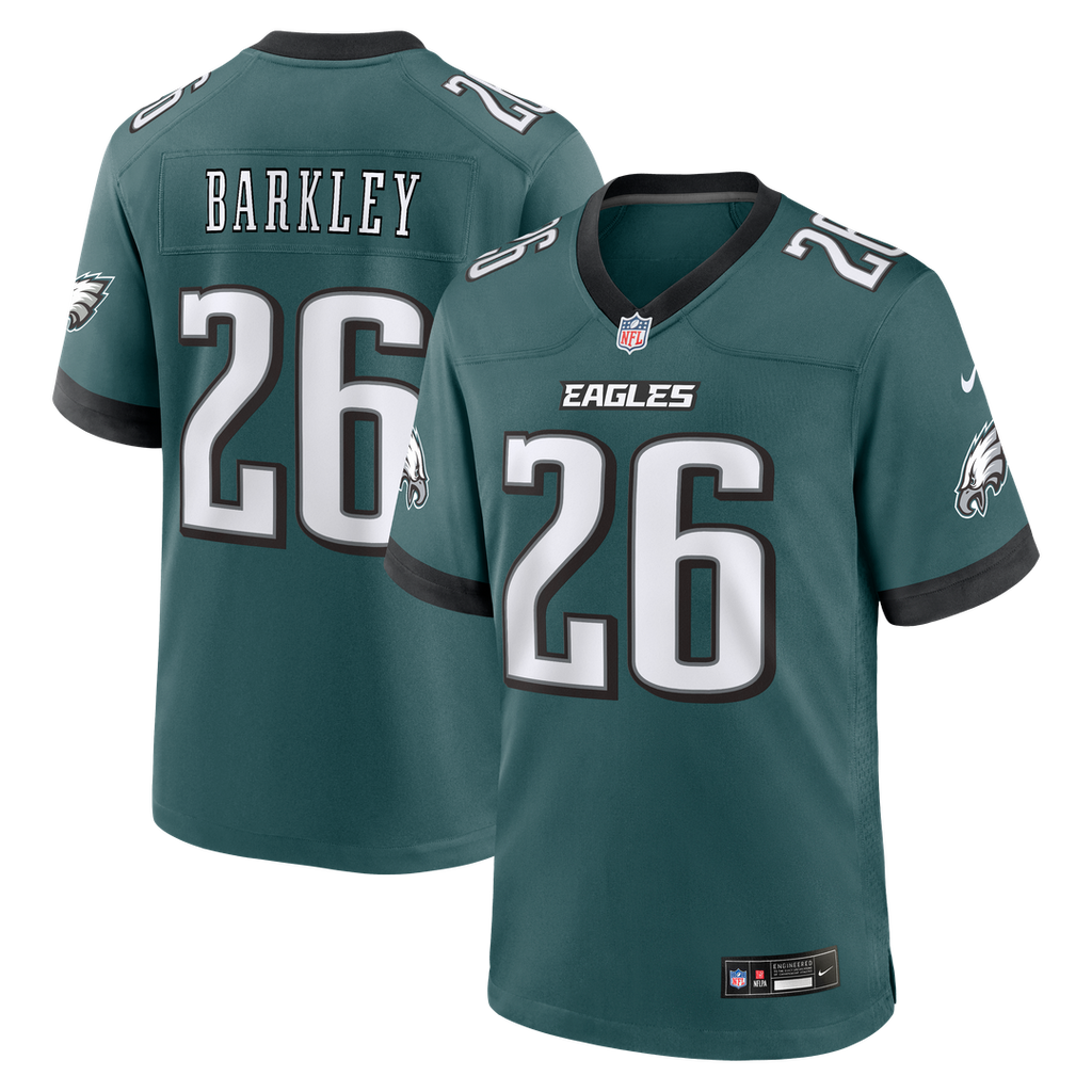 Men's Philadelphia Eagles Saquon Barkley Midnight Green Team
