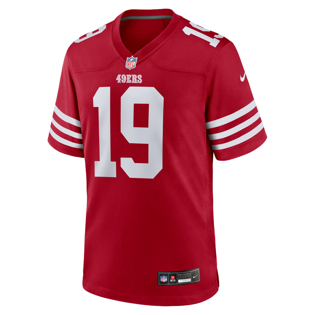 Men's San Francisco 49ers Trent Taylor Scarlet Team
