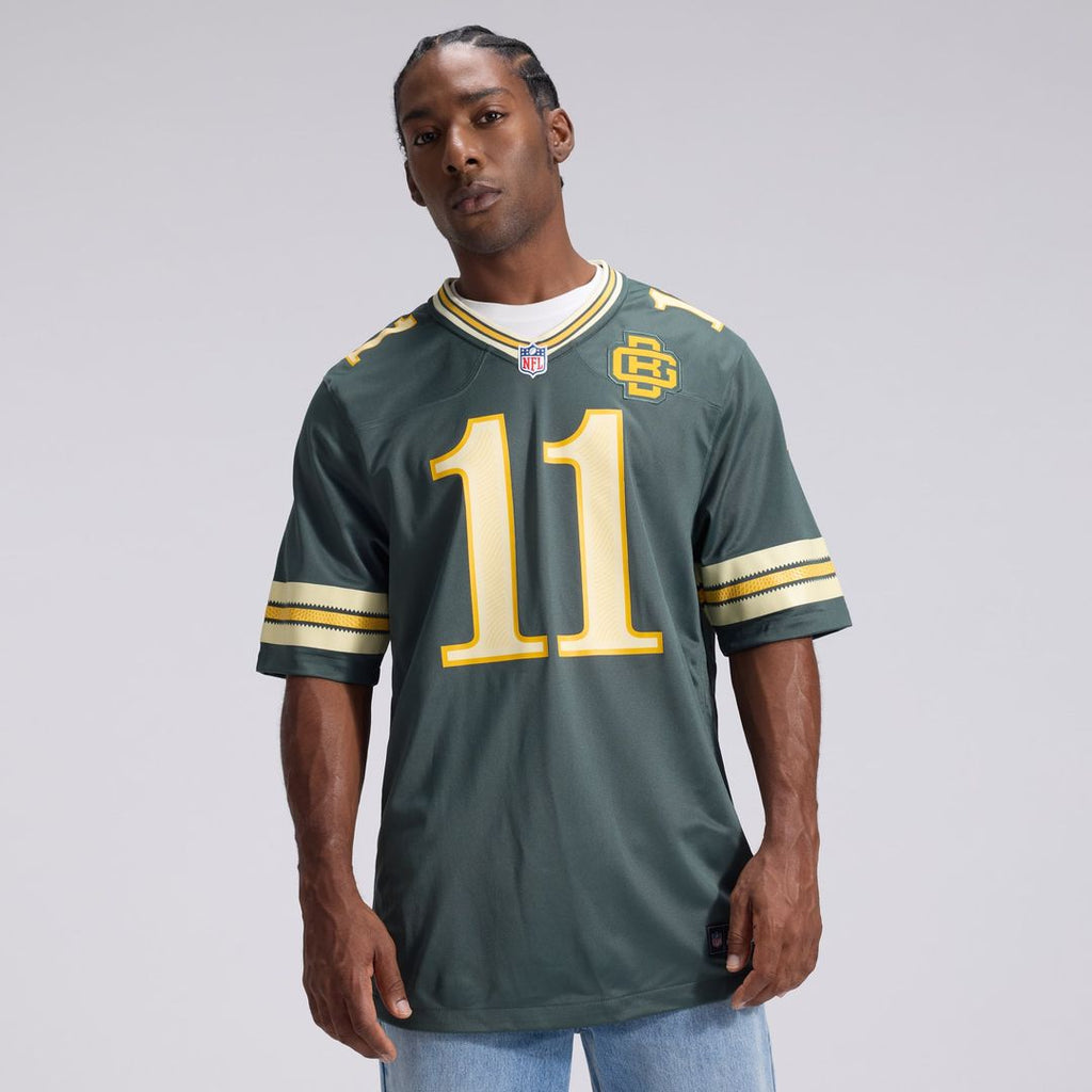 Men's Green Bay Packers Jayden Reed Green 2026 Rivalries Collection Jersey