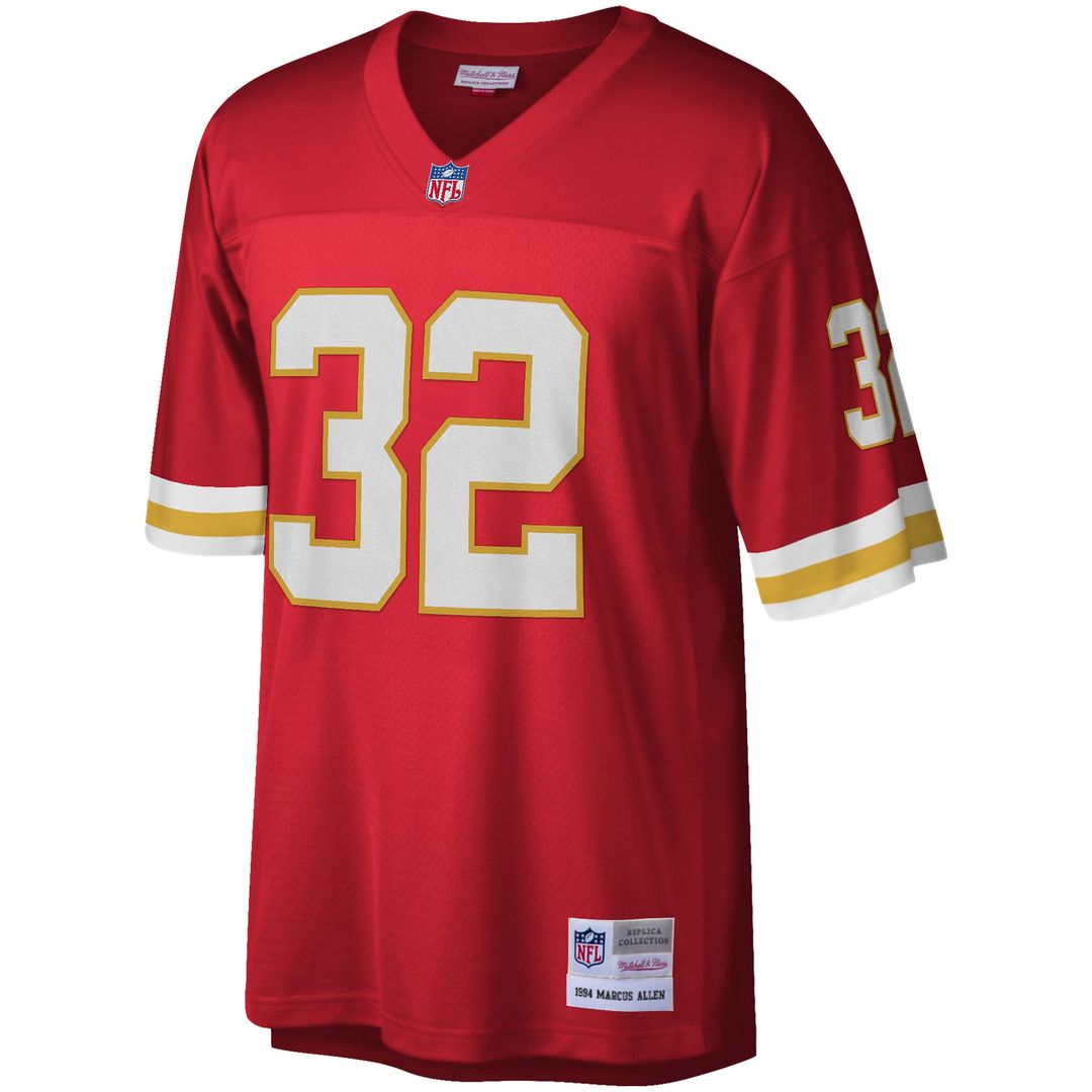 Men's Kansas City Chiefs Marcus Allen Red Legacy Replica Jersey