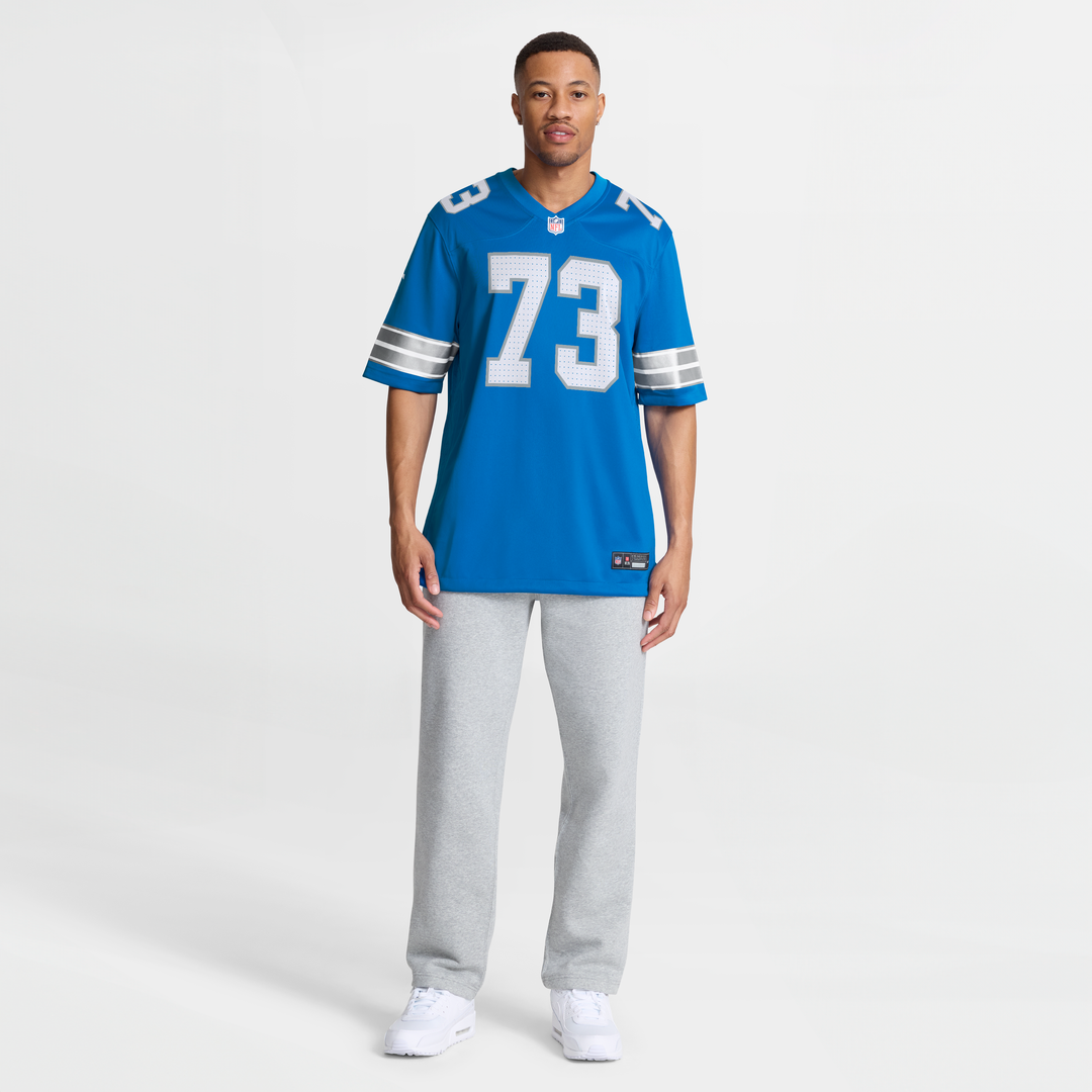 Men's Detroit Lions Christian Mahogany Blue Team