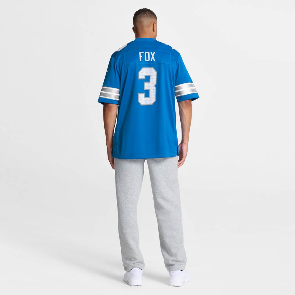 Men's Detroit Lions Jack Fox Blue Team