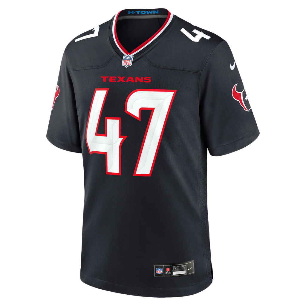Men's Houston Texans Louis Hansen Navy Team