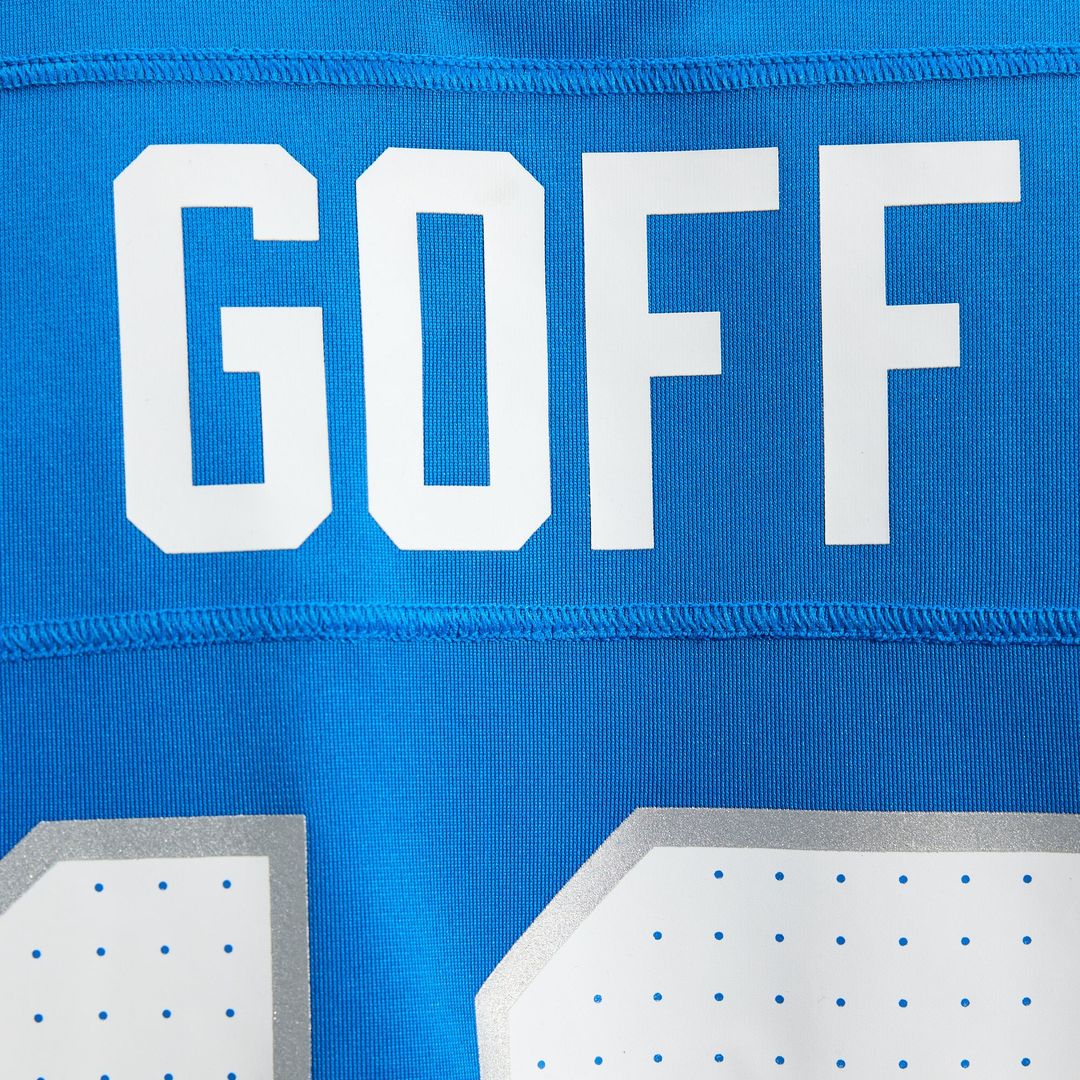 Men's Detroit Lions Jared Goff White