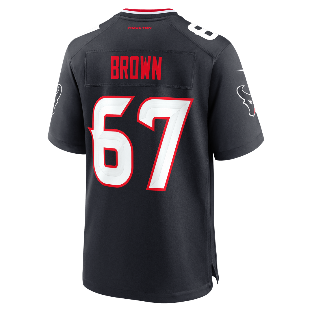 Men's Houston Texans Evan Brown Navy Team