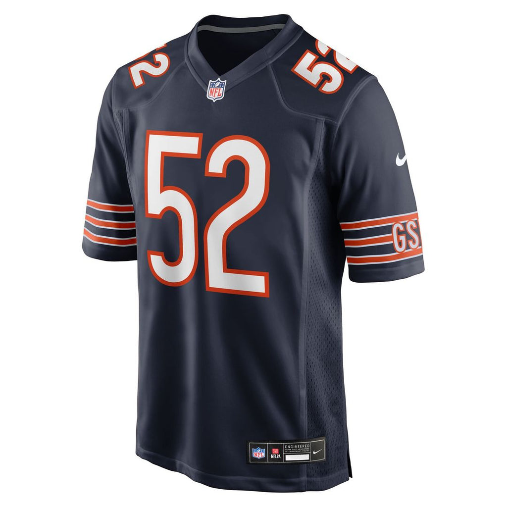 Men's Chicago Bears Drew Dalman Navy Team