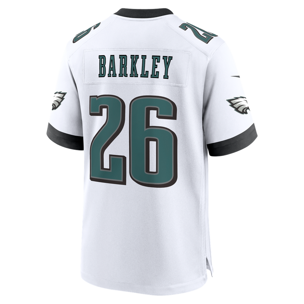 Men's Philadelphia Eagles Saquon Barkley White