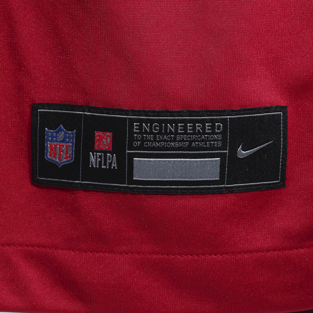 Men's San Francisco 49ers Mac Jones Scarlet Team