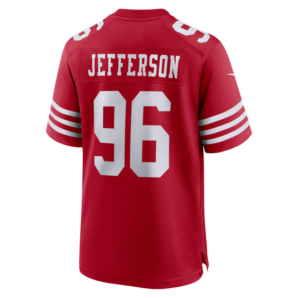 Men's San Francisco 49ers Jefferson Scarlet Team