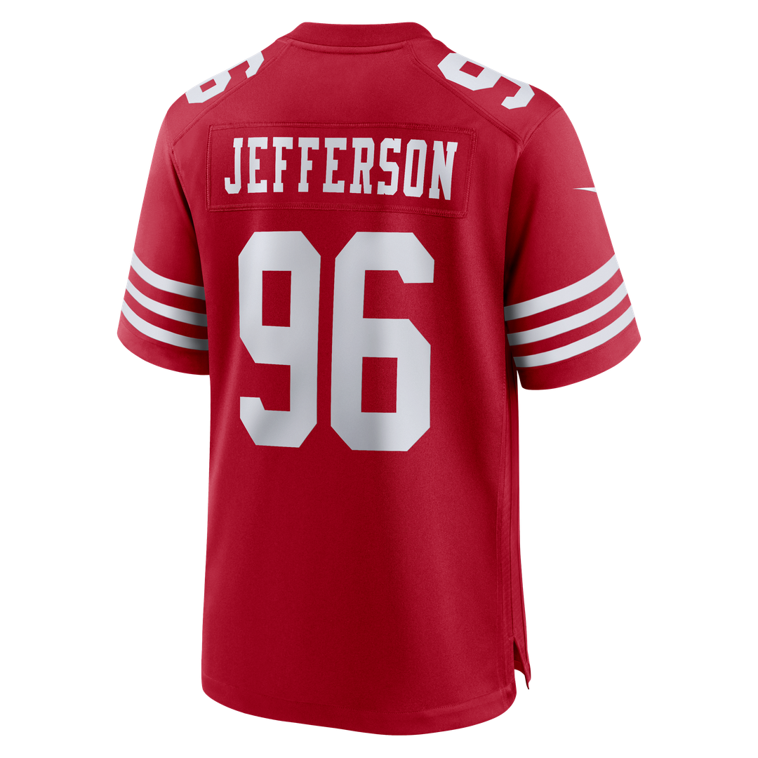 Men's San Francisco 49ers Jefferson Scarlet Team