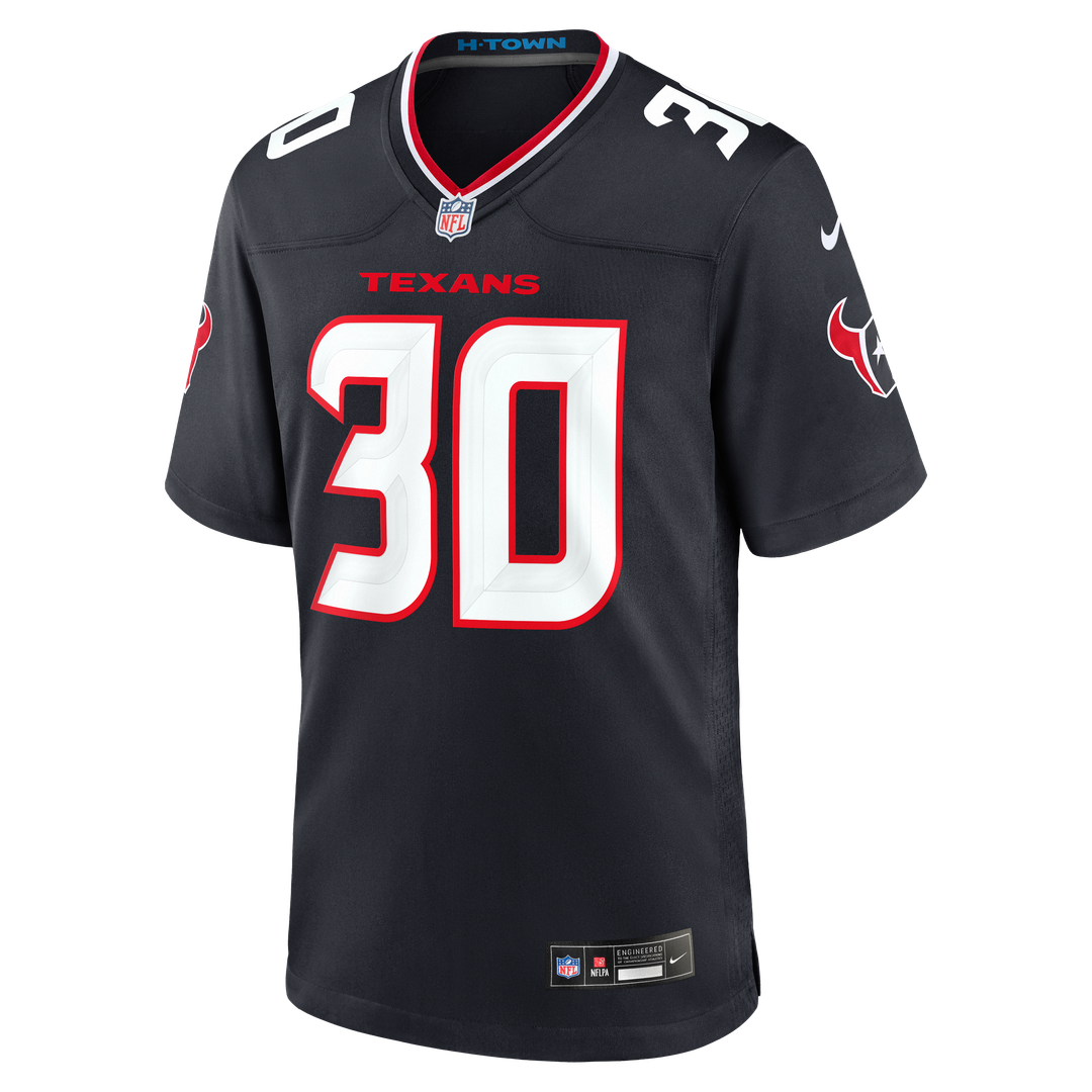 Men's Houston Texans Brandon Codrington Navy Team