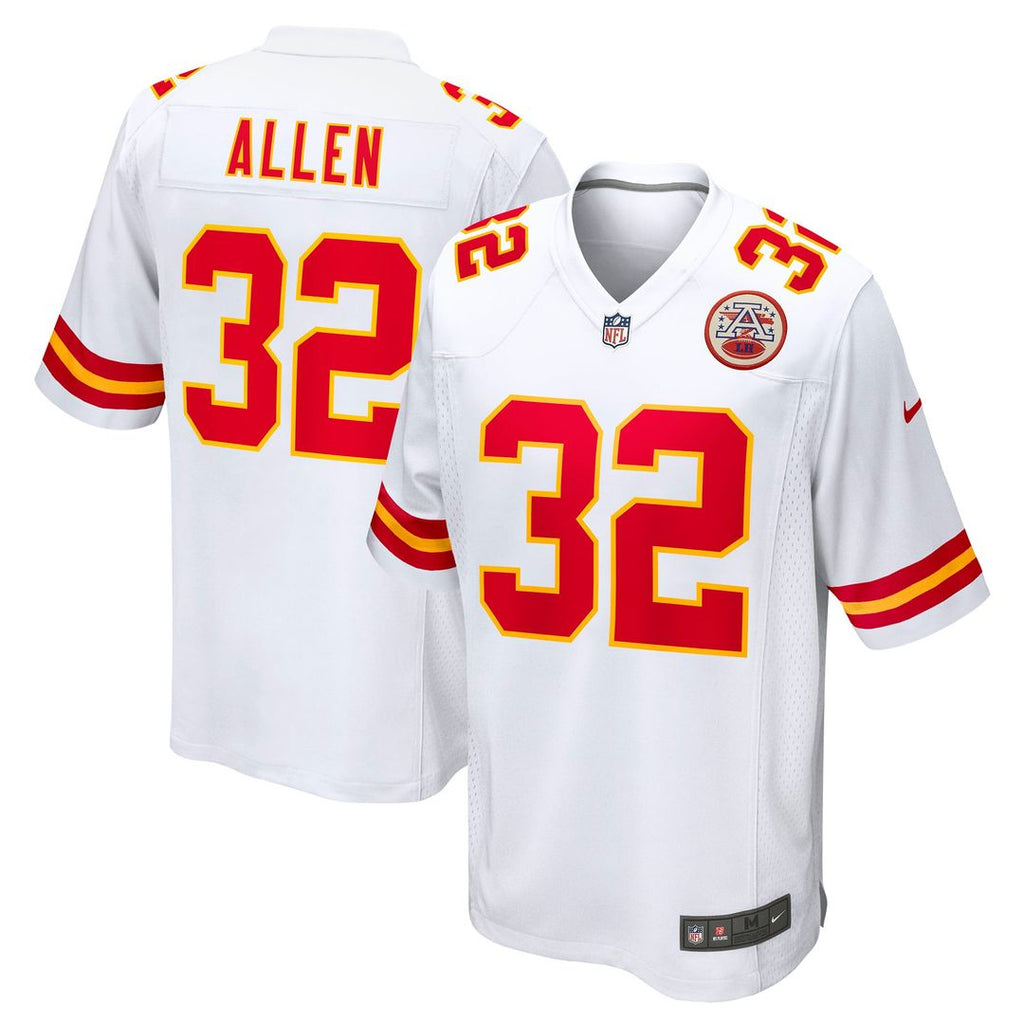 Men's Kansas City Chiefs Marcus Allen White Retired Player