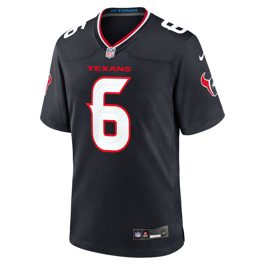 Men's Houston Texans Reed Blankenship Navy Team