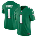 Men's Philadelphia Eagles Jalen Hurts Kelly Green Vapor F.U.S.E.