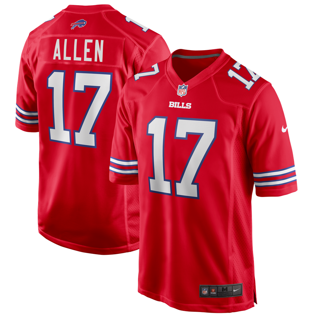 Men's Buffalo Bills Josh Allen Gray Nickel City