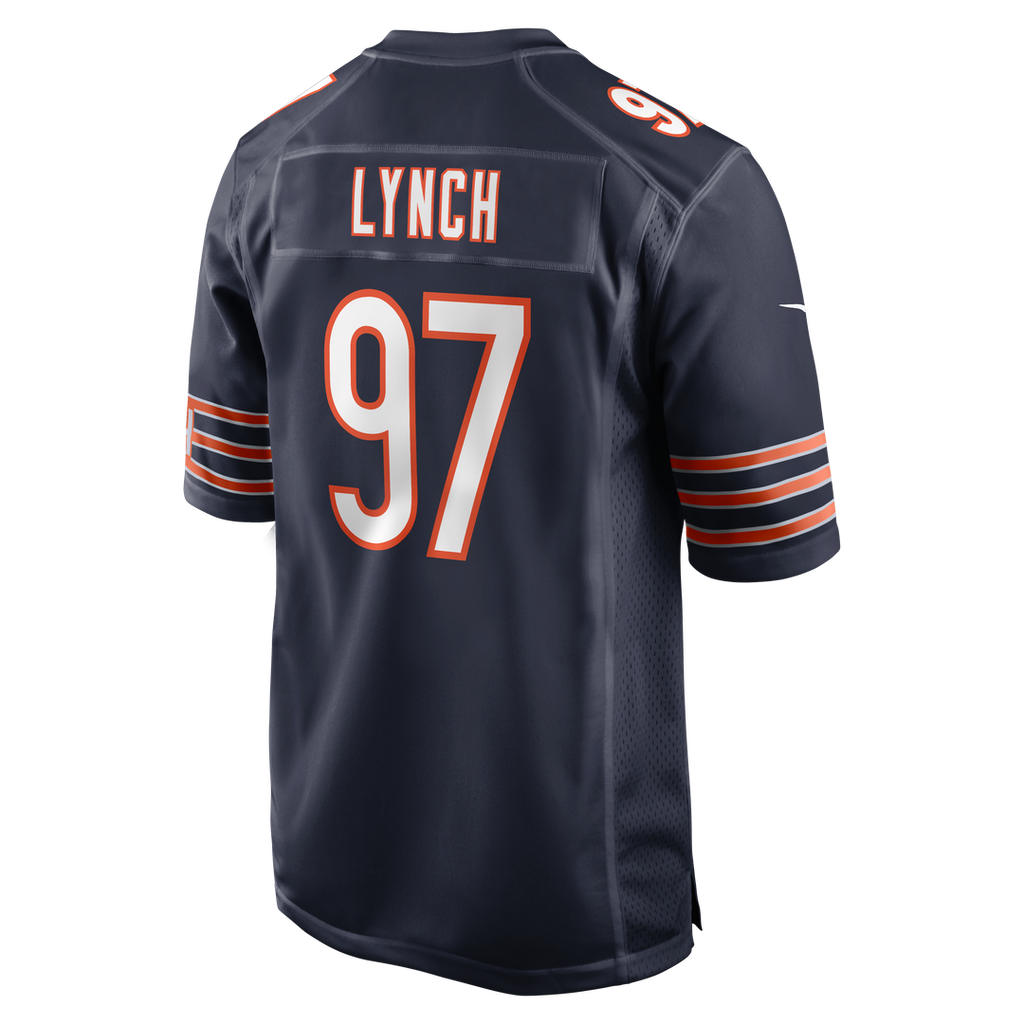 Men's Chicago Bears James Lynch Navy Team