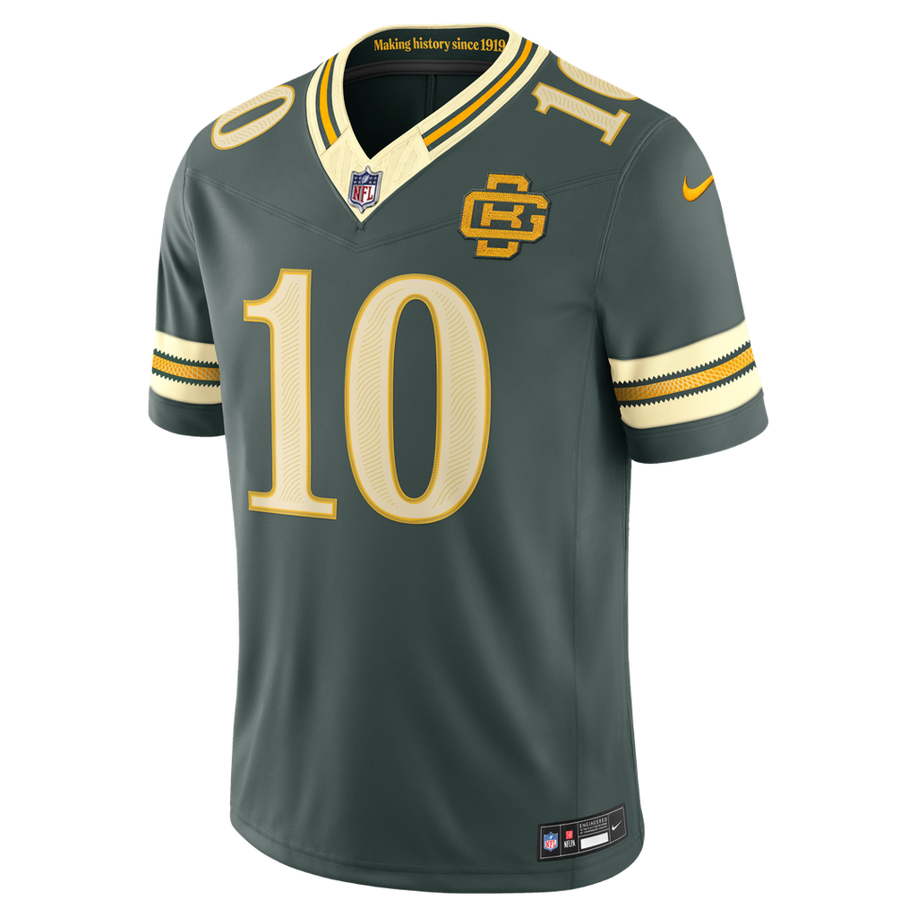Men's Green Bay Packers Love Green 2026 Rivalries Collection Stitched Jersey