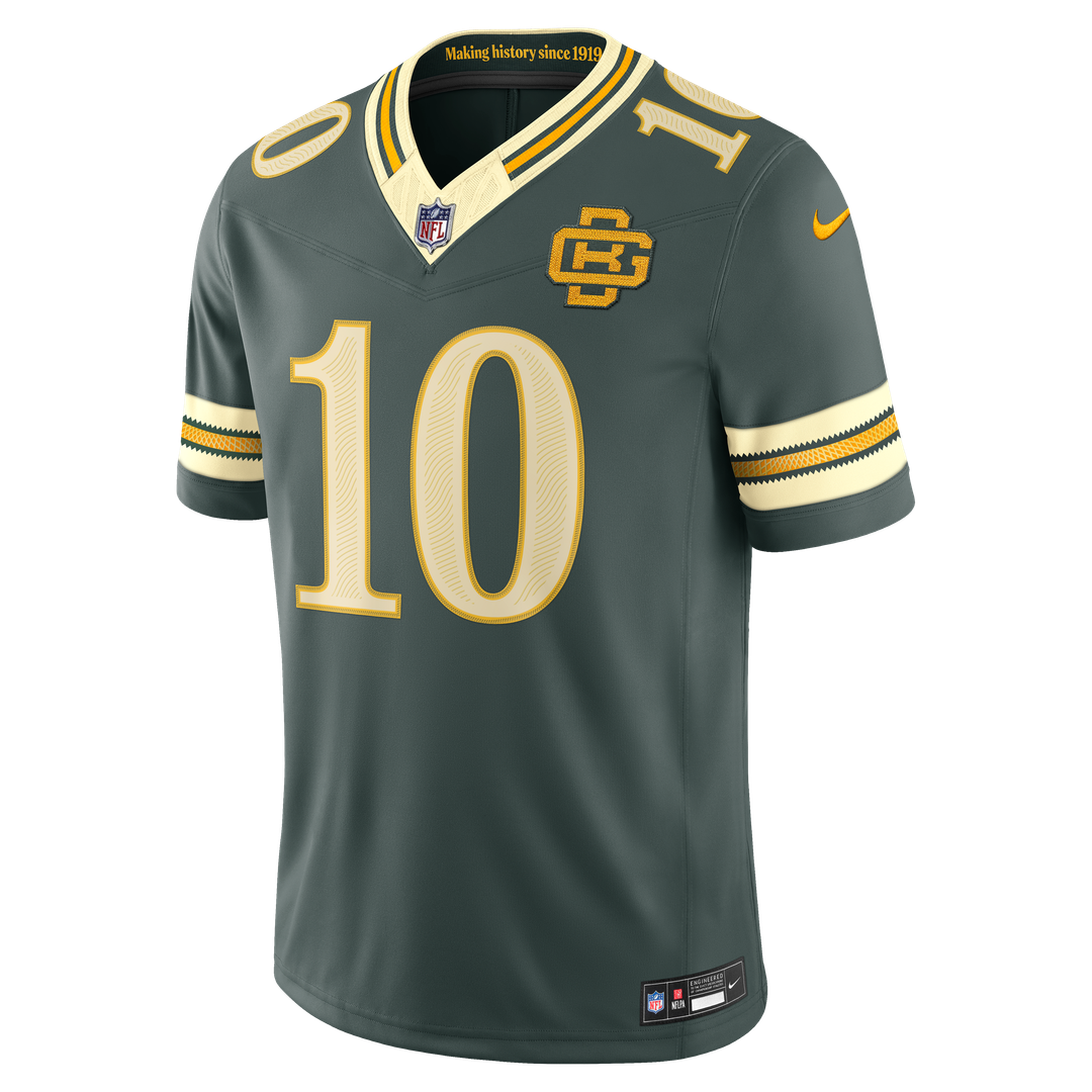 Men's Green Bay Packers Love Green 2026 Rivalries Collection Stitched Jersey