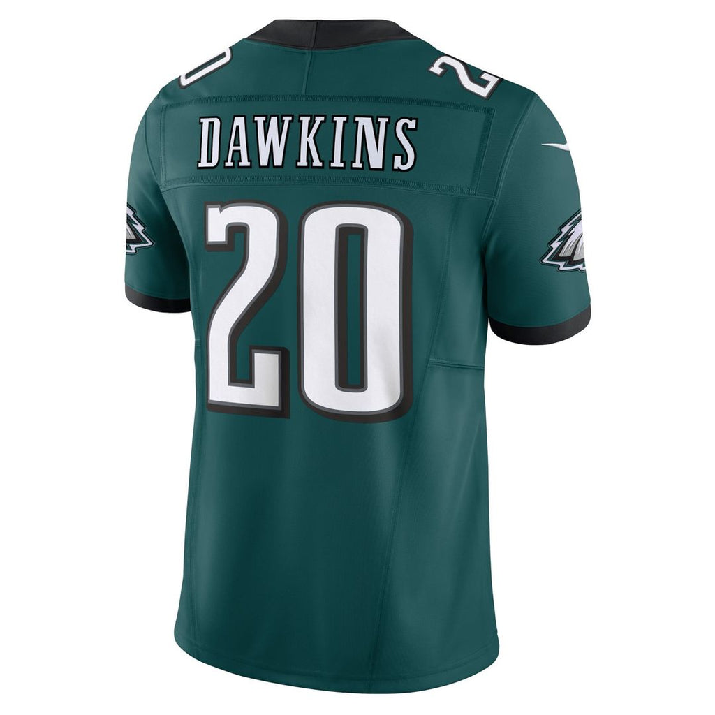 Men's Philadelphia Eagles Brian Dawkins Midnight Green Vapor F.U.S.E.