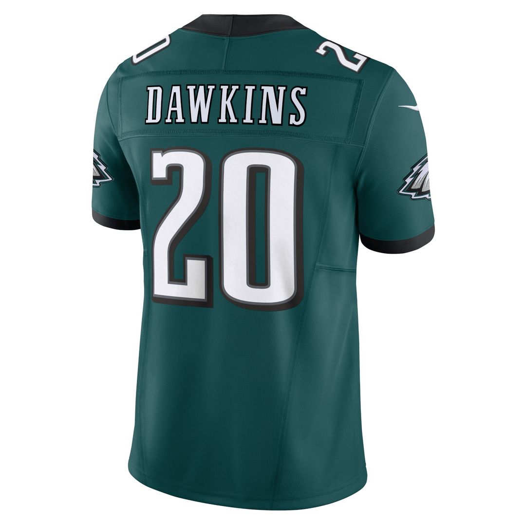 Men's Philadelphia Eagles Brian Dawkins Midnight Green Vapor F.U.S.E.
